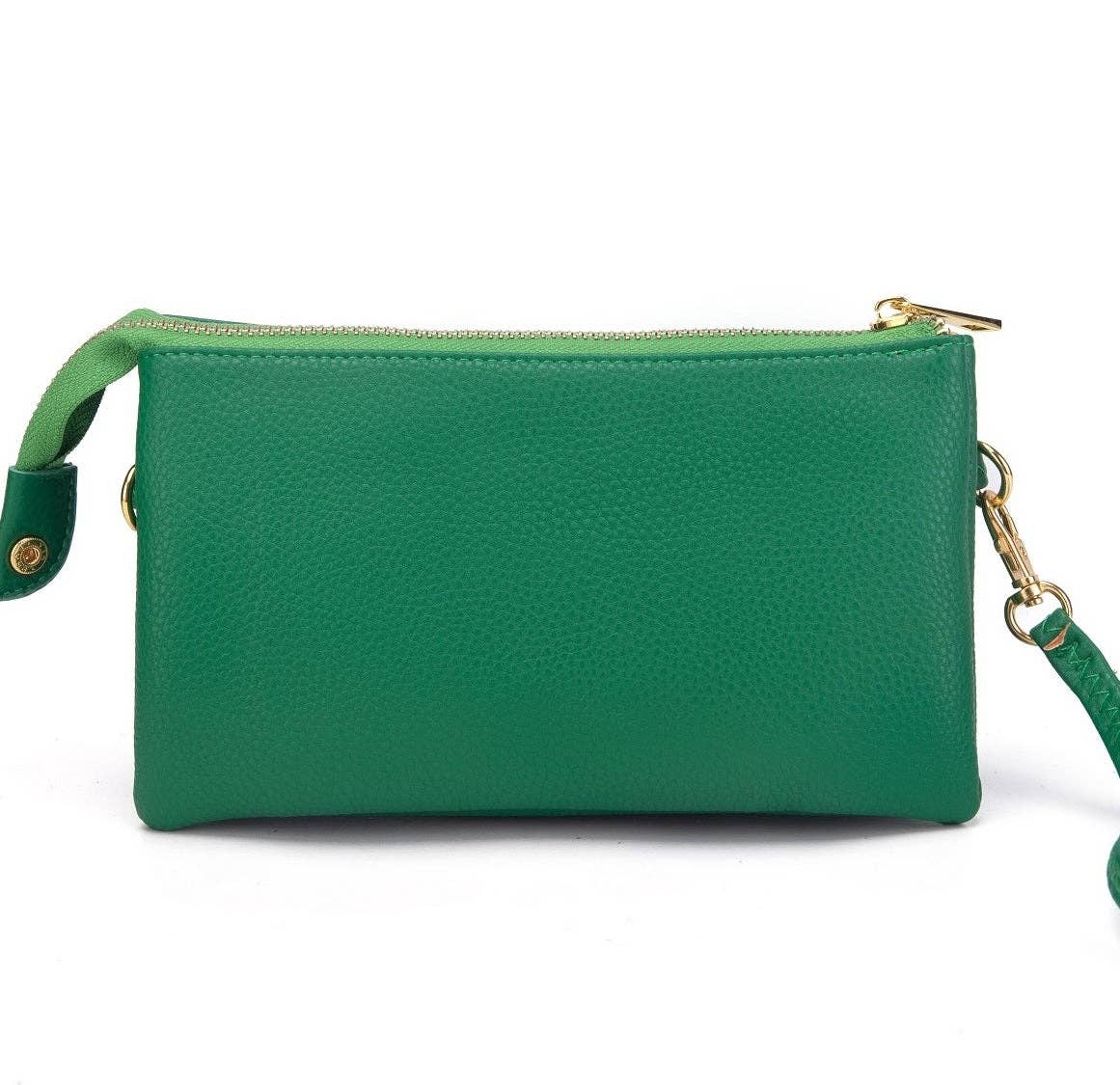 3 Compartments Crossbody Bag