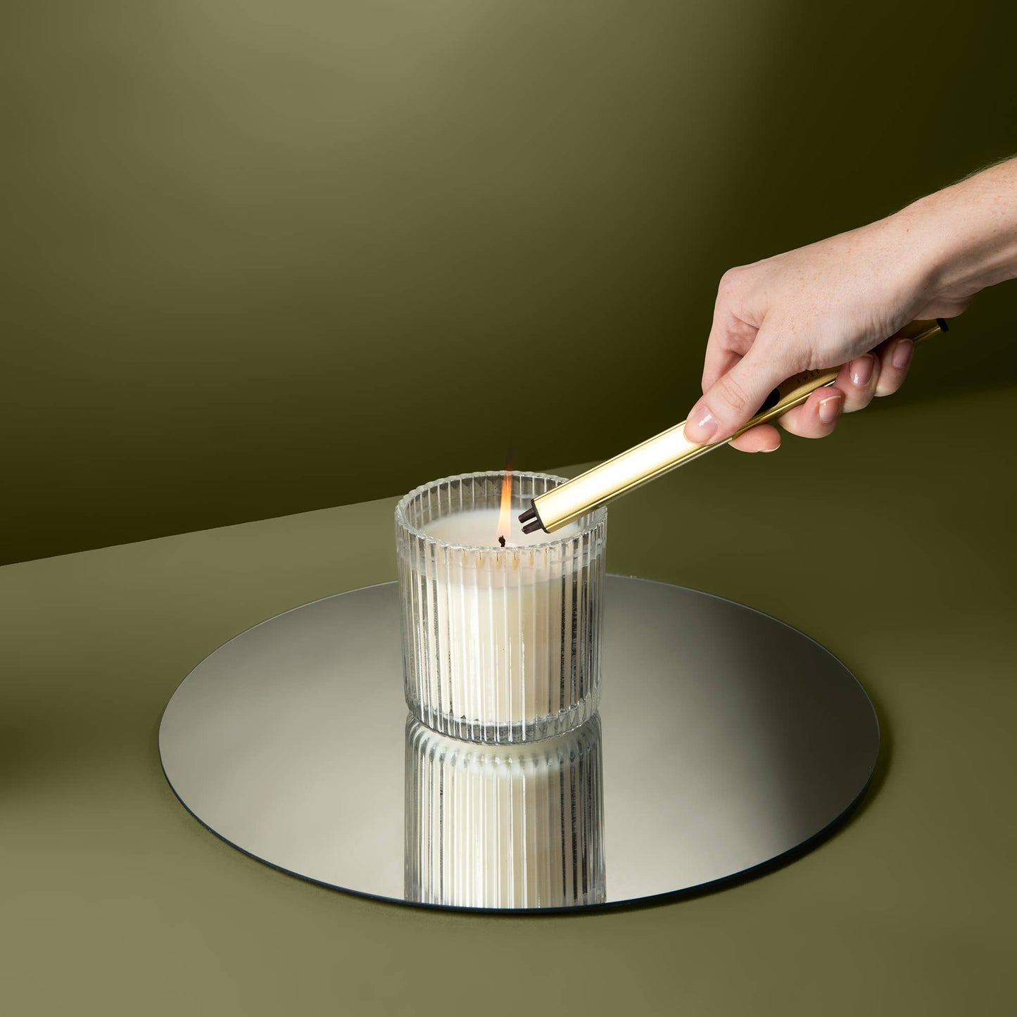 Gold Rechg Lighter