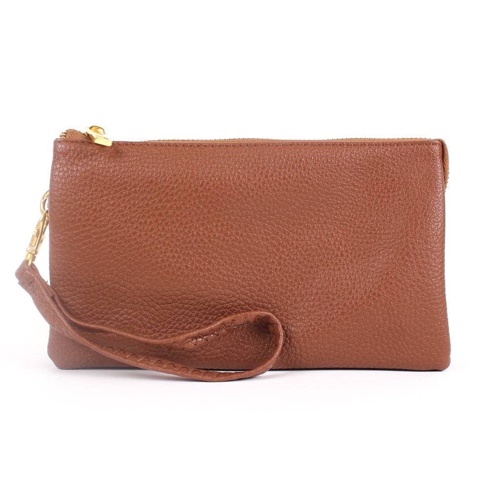 3 Compartments Crossbody Bag