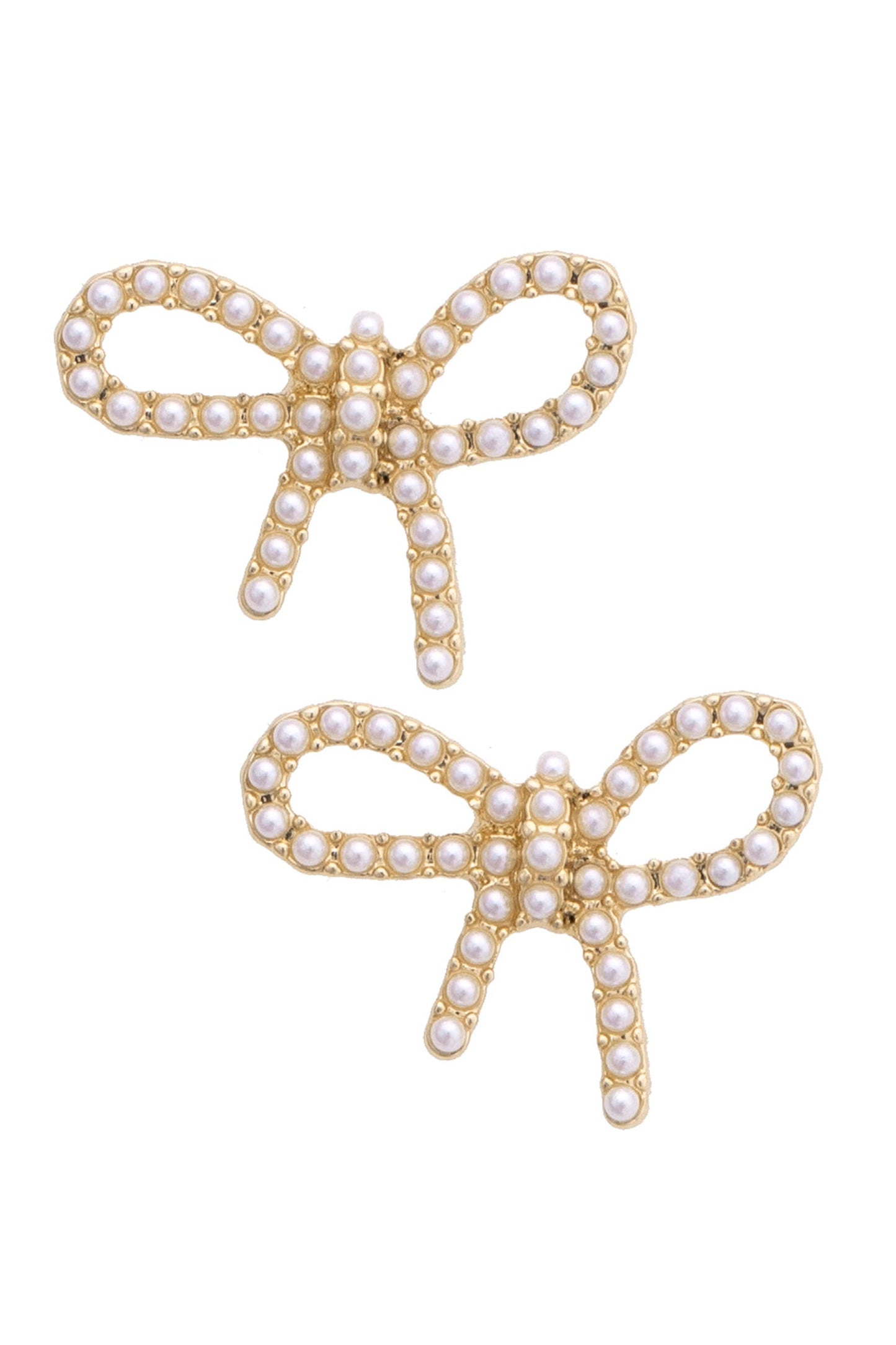 Naomi Pearl Studded Bows