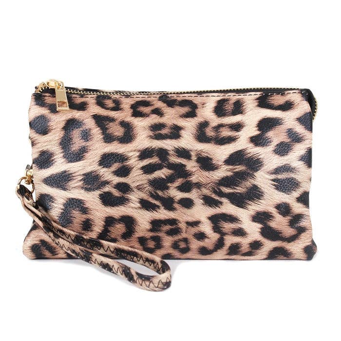 3 Compartments Crossbody Bag