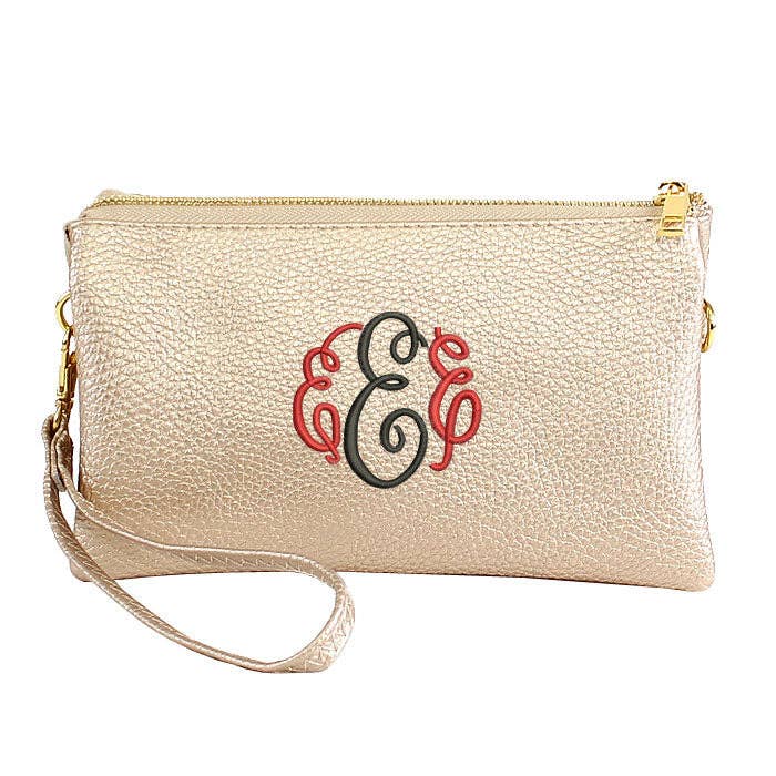 3 Compartments Crossbody Bag