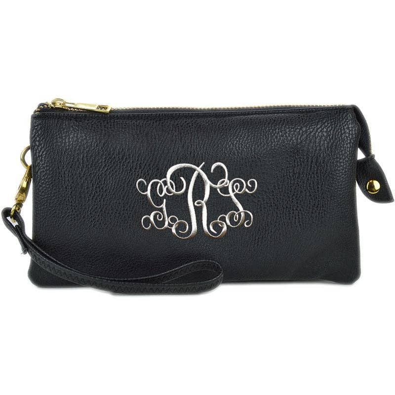3 Compartments Crossbody Bag