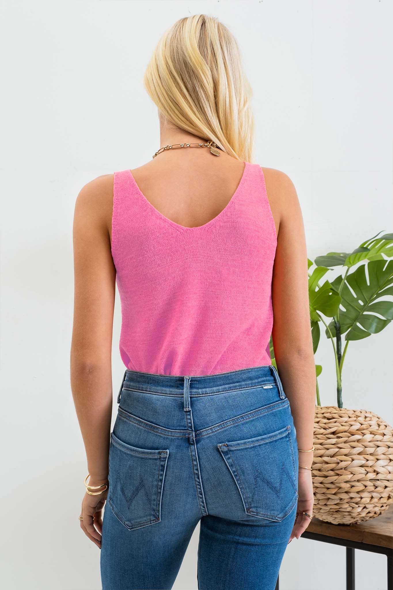 KNIT TANK TOP