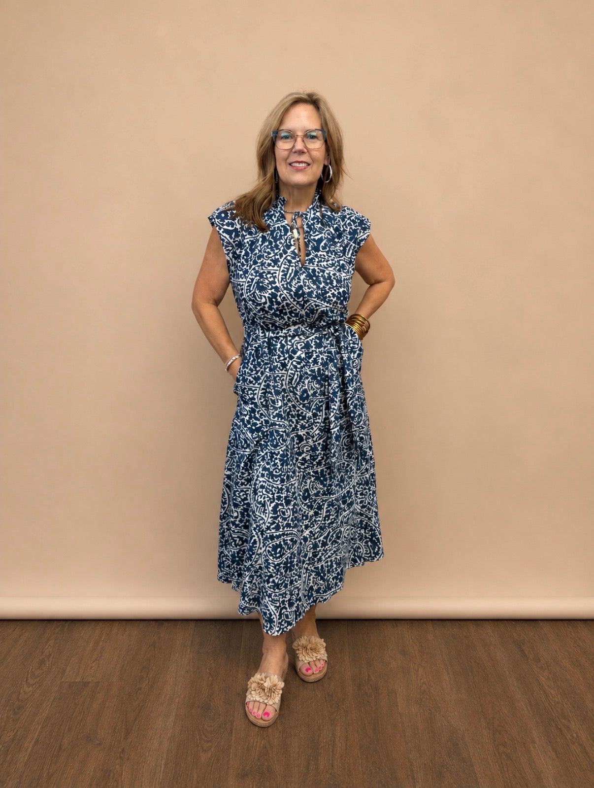 FLORAL WAVES MAXI