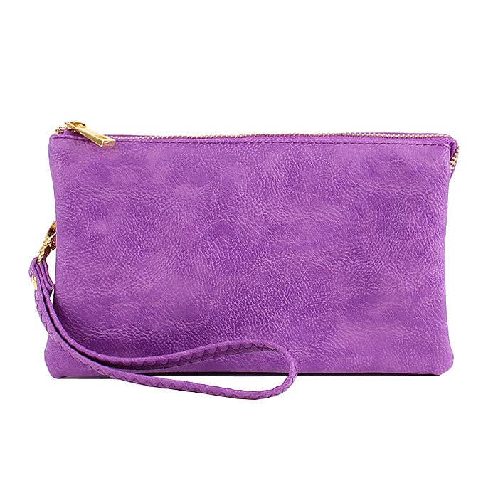 3 Compartments Crossbody Bag