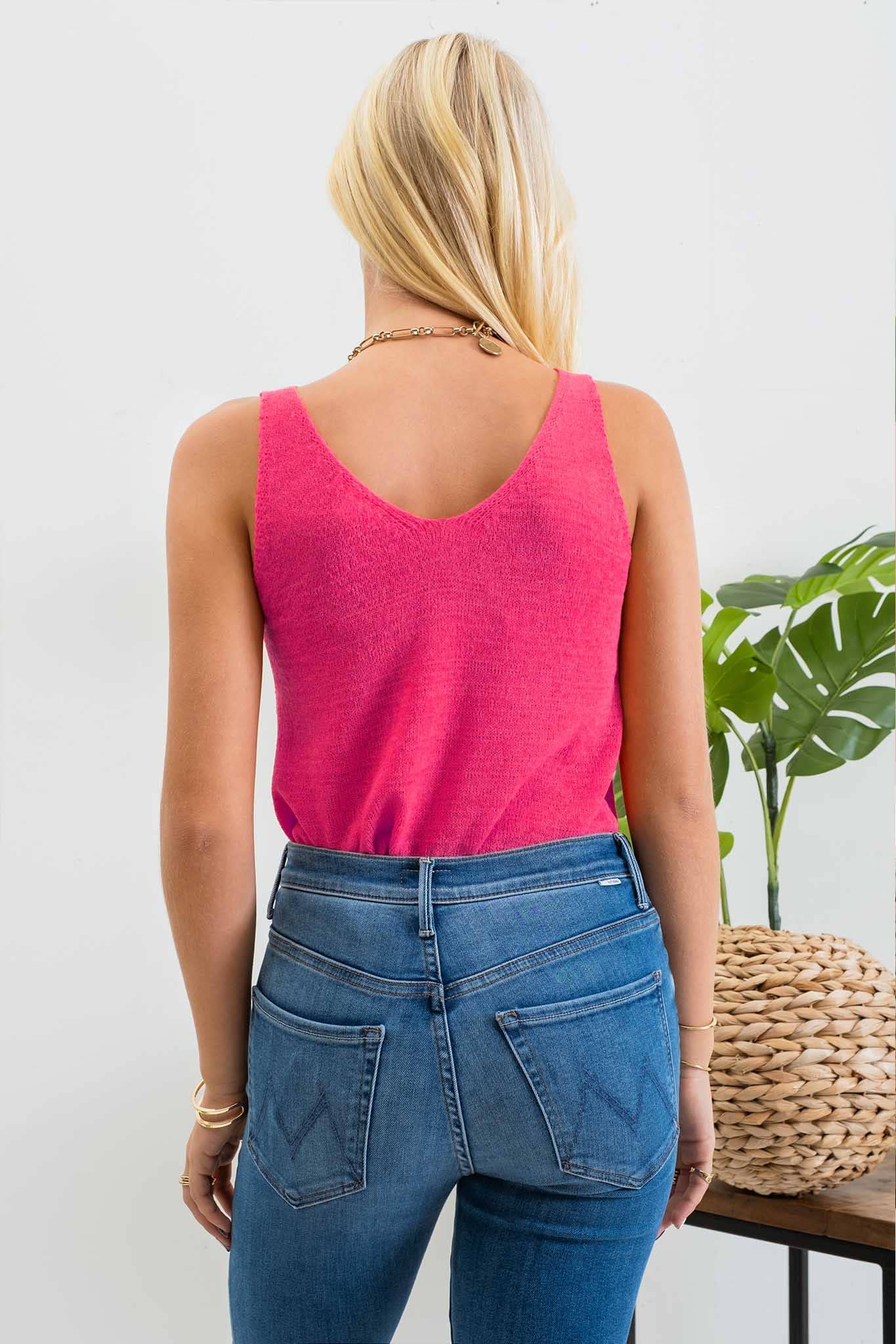 KNIT TANK TOP