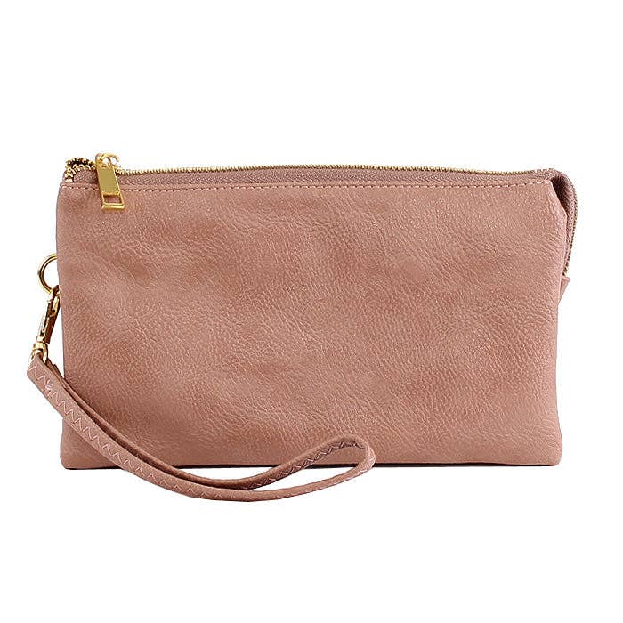 3 Compartments Crossbody Bag