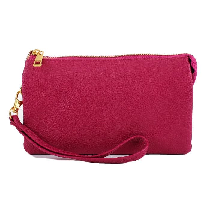3 Compartments Crossbody Bag