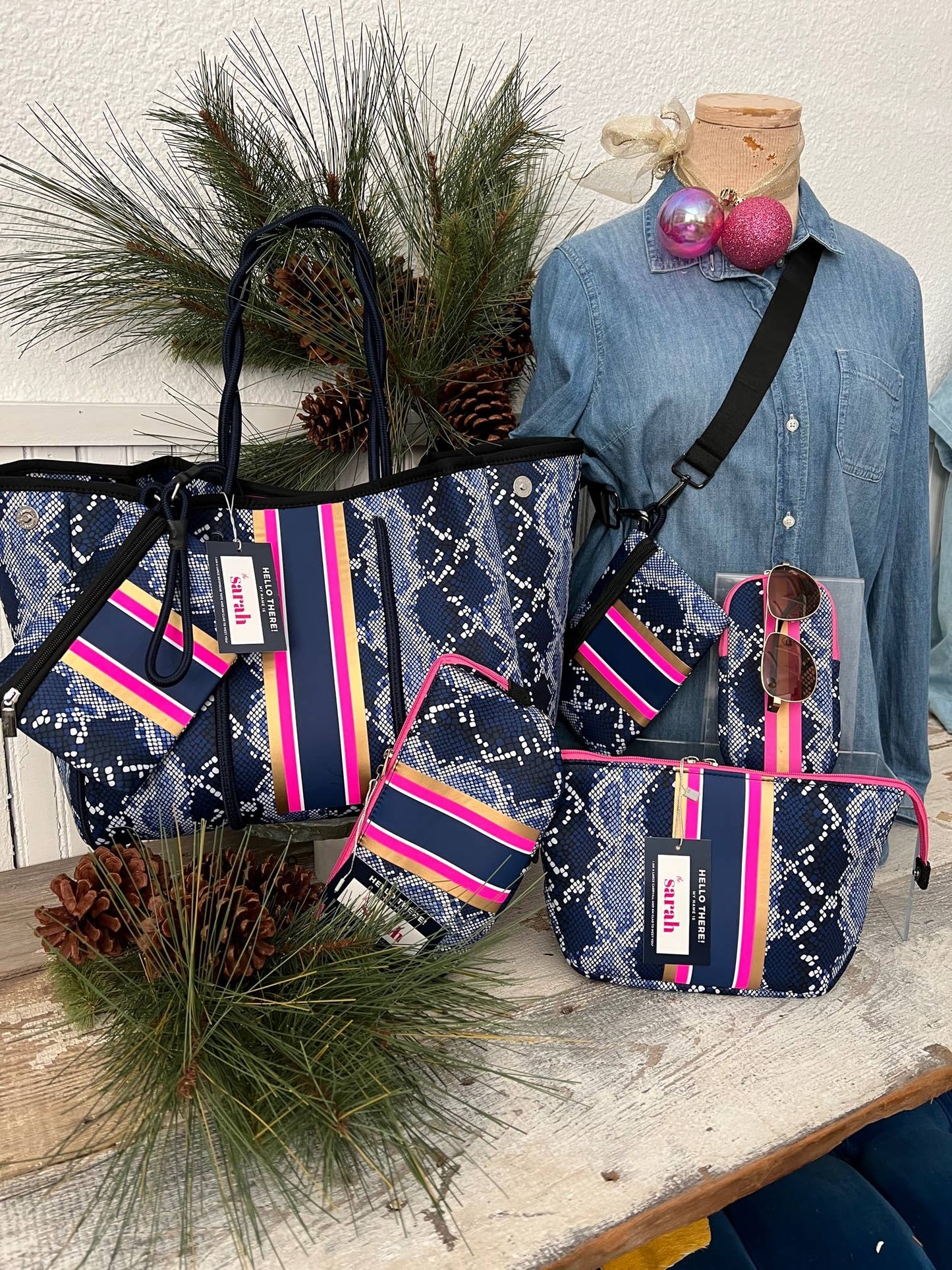 The Sarah Large Makeup Bag
