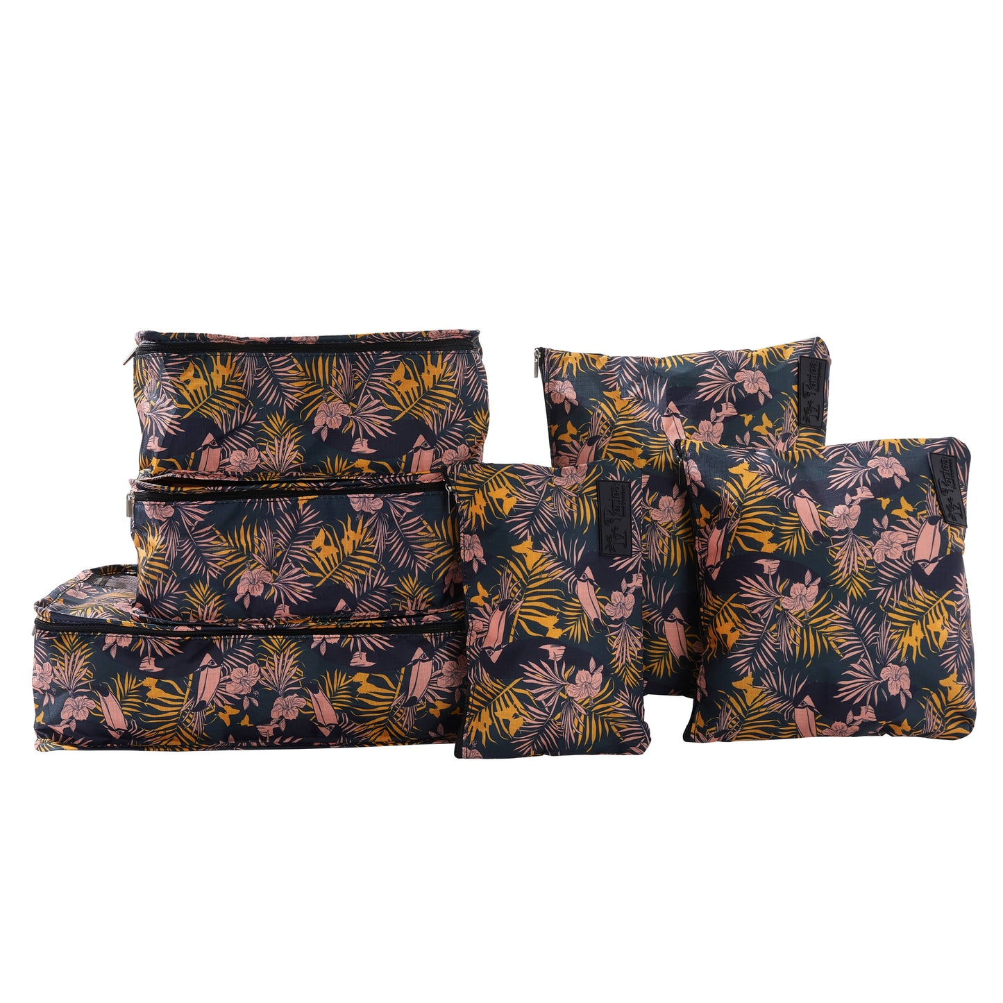 Periea 'Lucy' Travel Organiser - 6 in 1 Packing Cubes