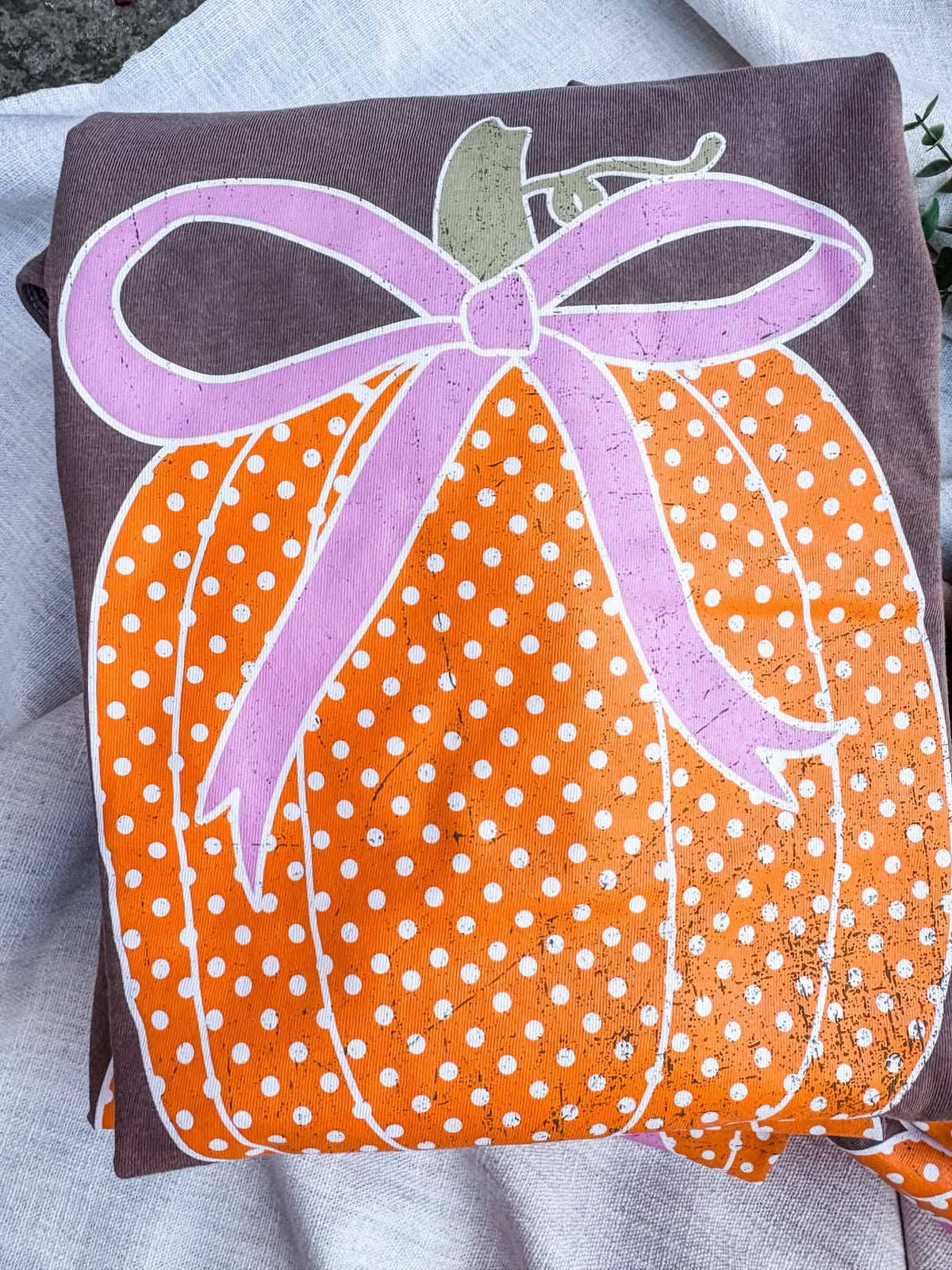 Polka Dot  Pumpkin