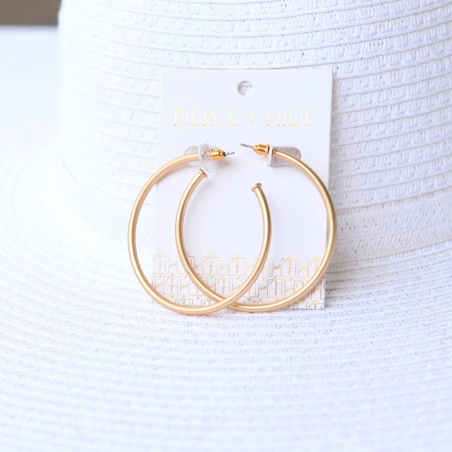 Skinny Gold Hoops