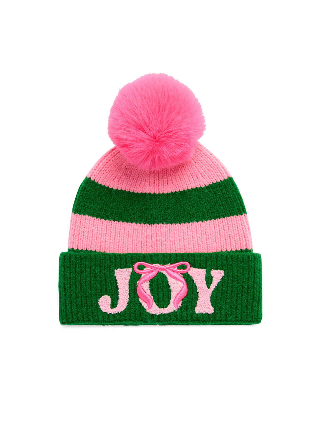 "JOY" BEANIE, GREEN