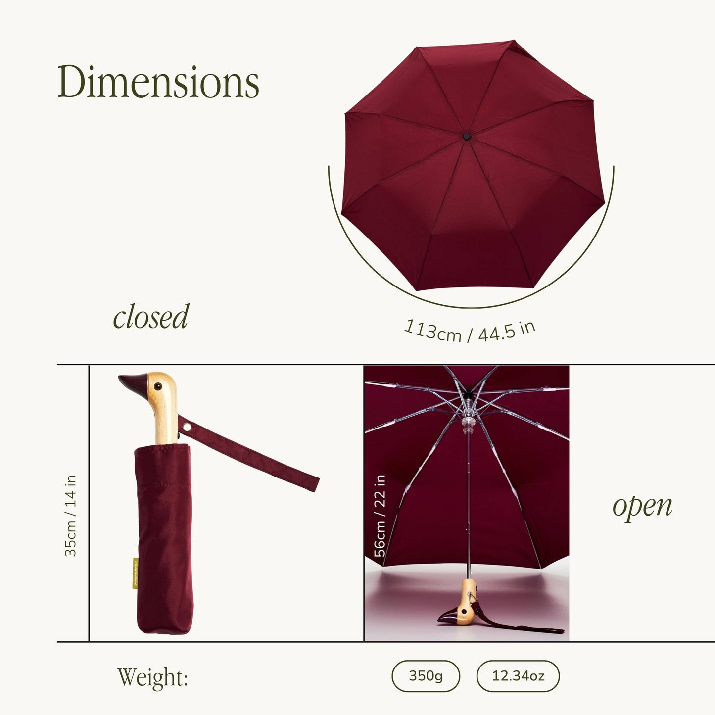 Duck Umbrella - Solid