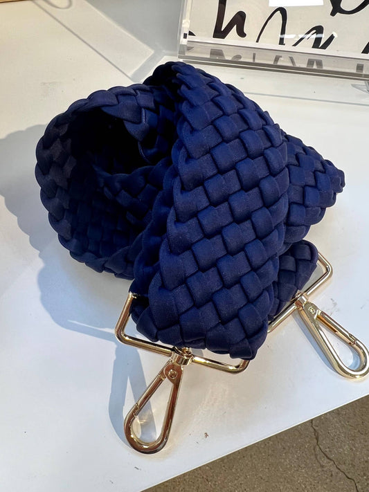 Woven Purse Strap NAVY