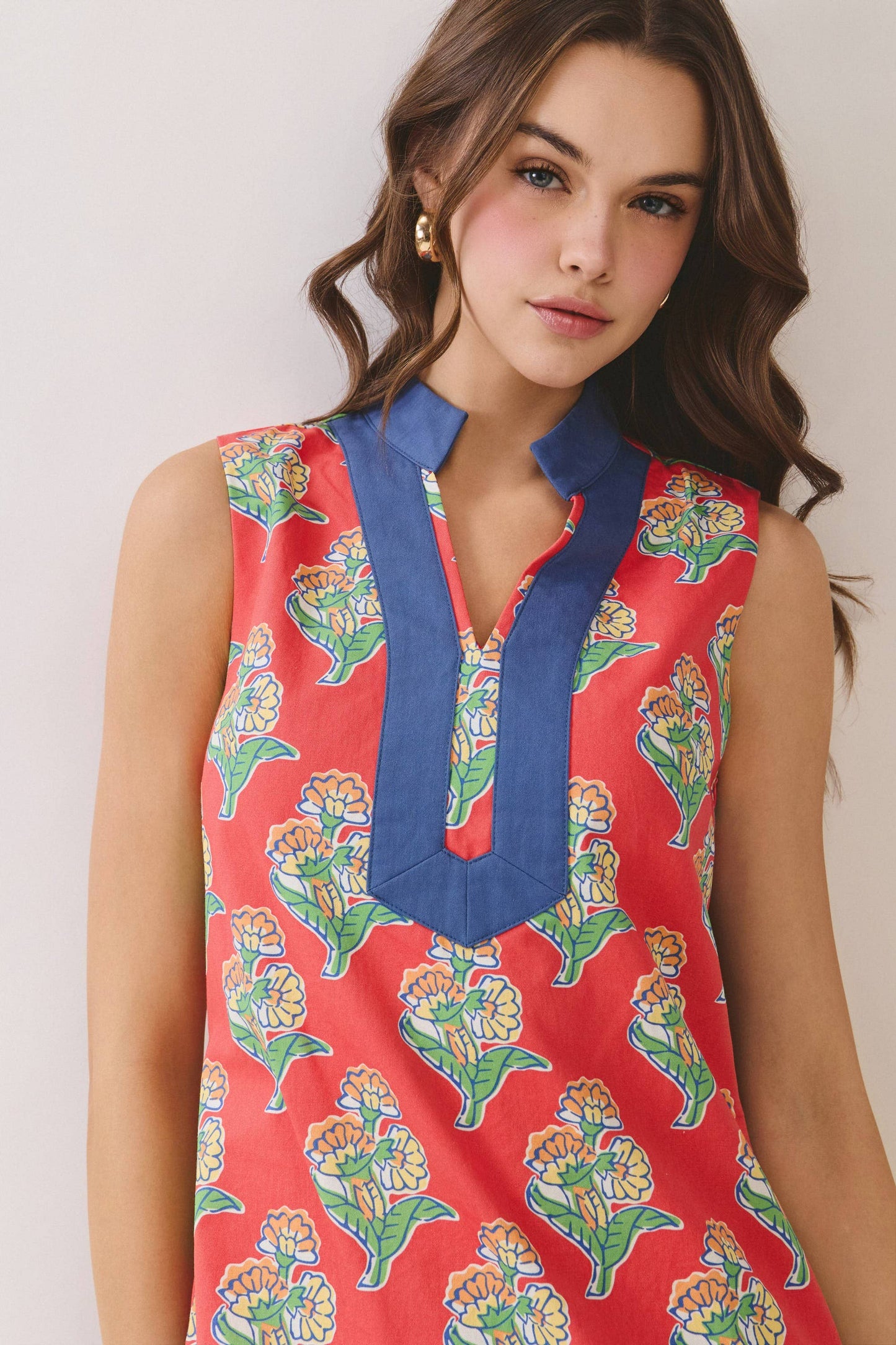 Orange Floral