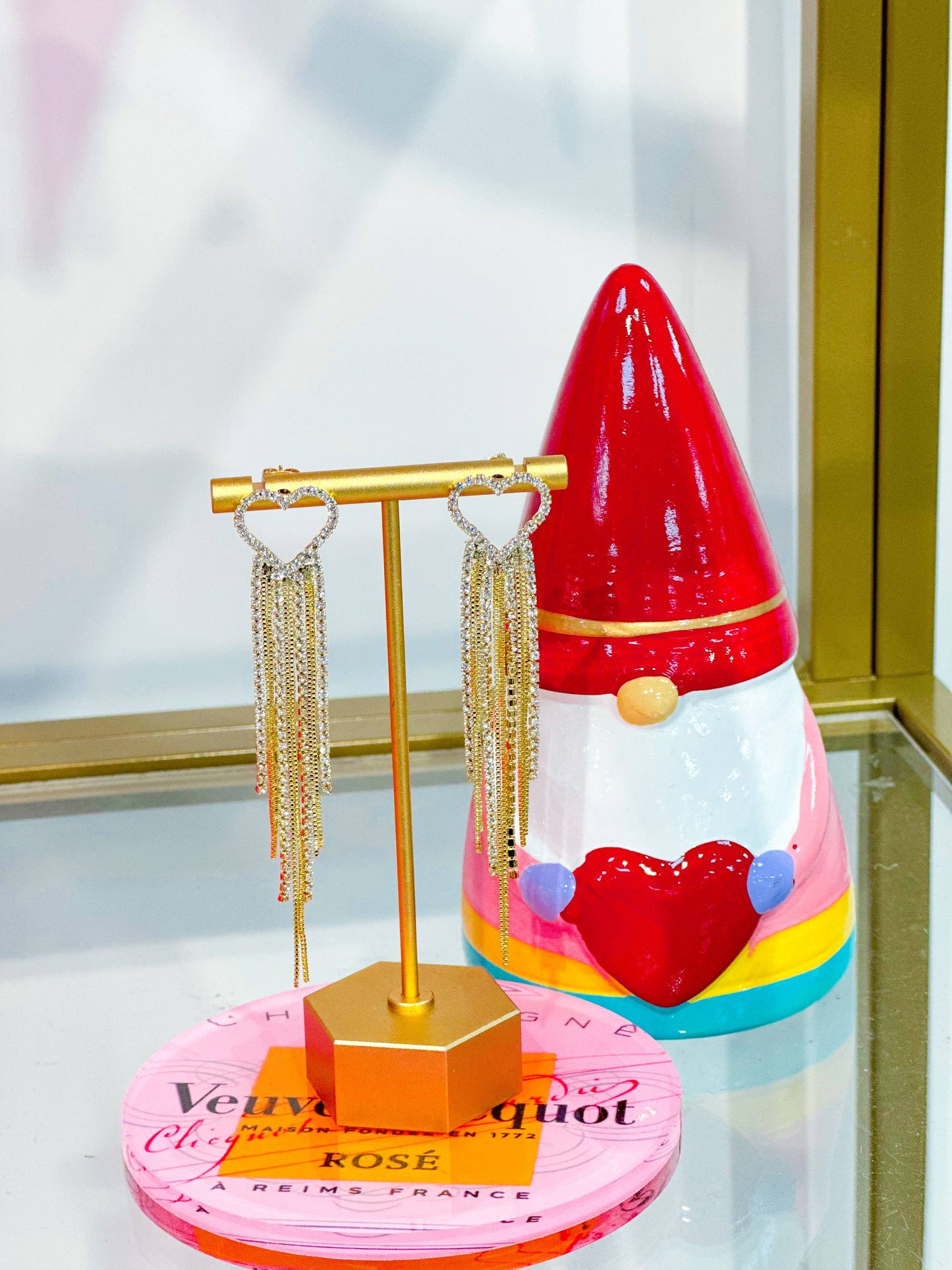 Wendy Heart Chain Drops