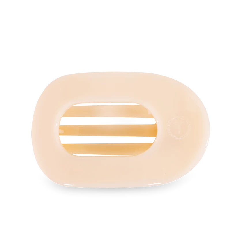 Almond Beige Flat Hair Clip