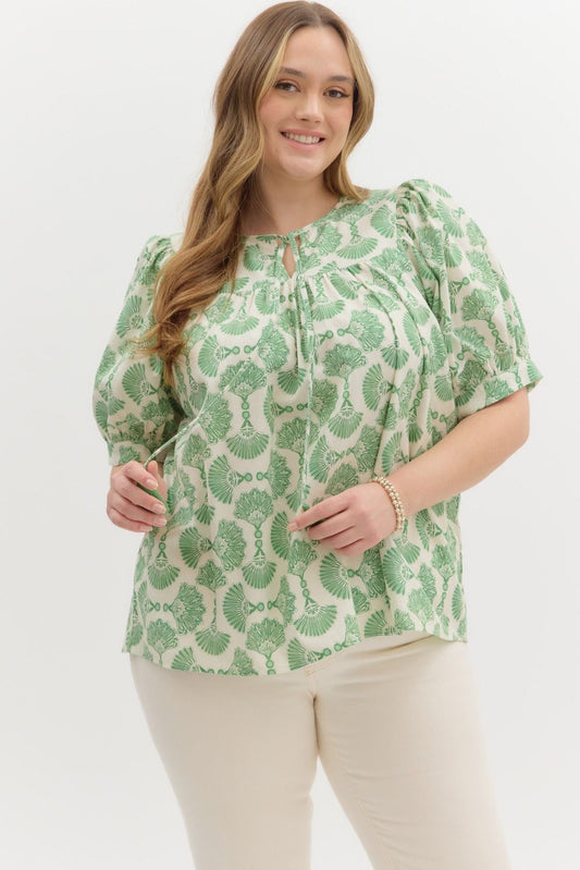 Green Fever Fan - Curvy