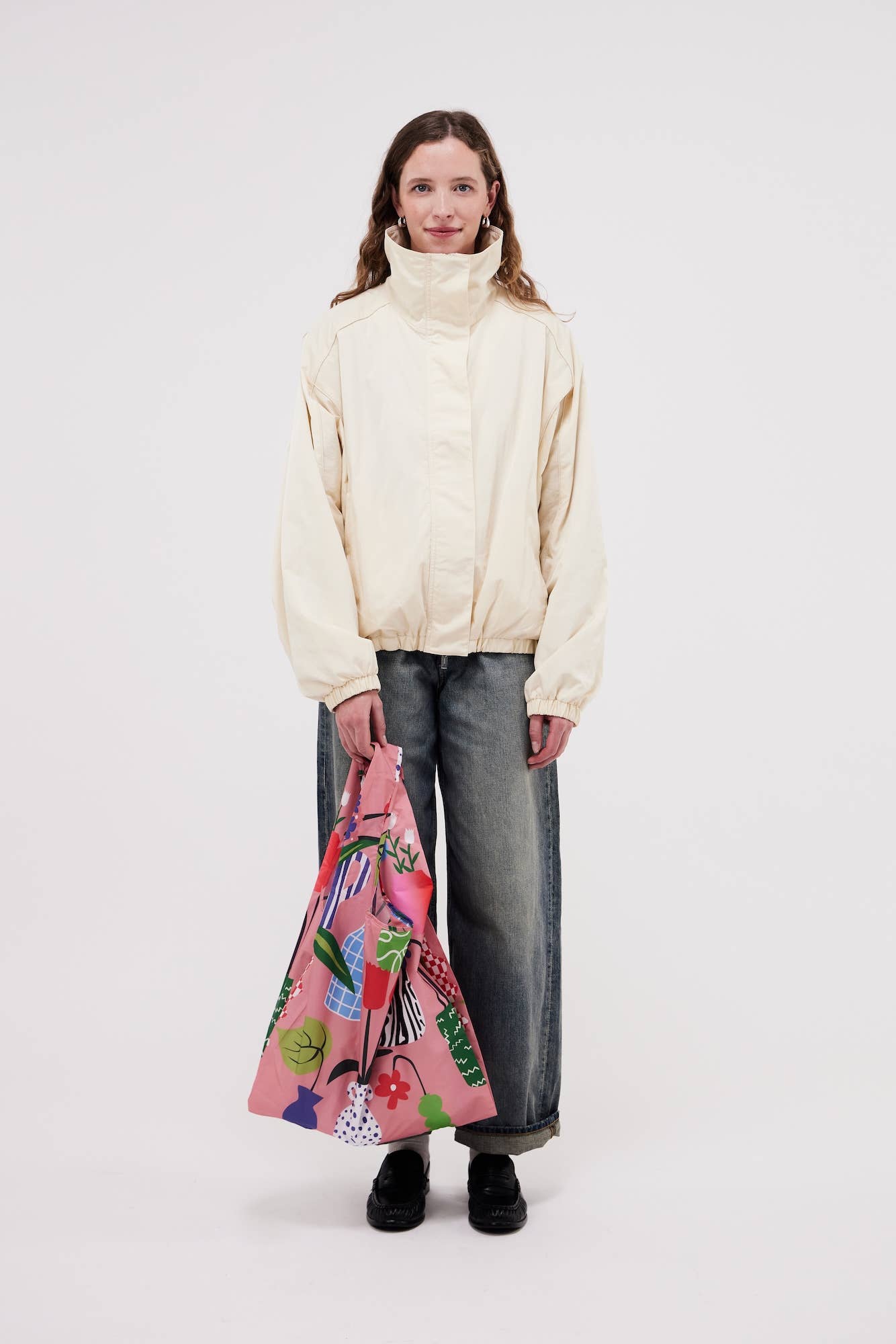 Recycled Fabric Reusable Shopping Bag