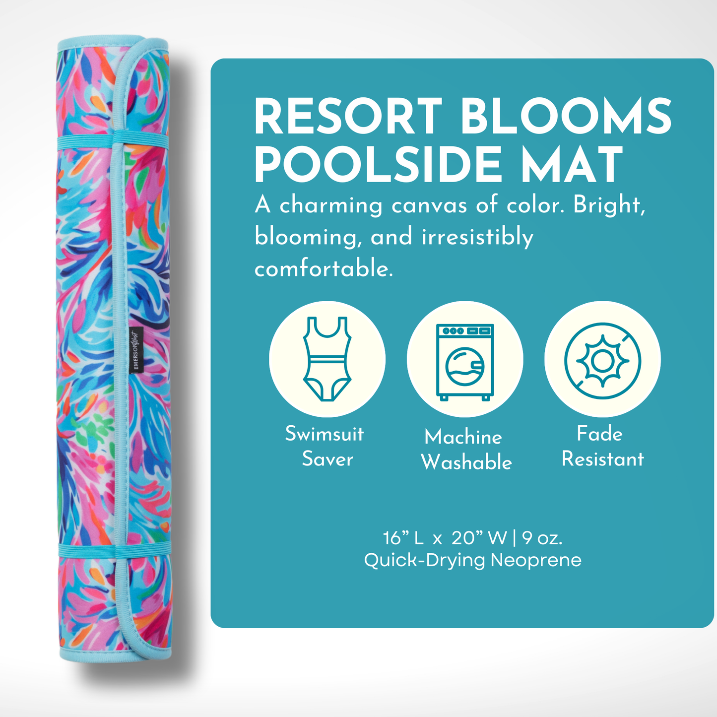 Neoprene Poolside Seating Mats