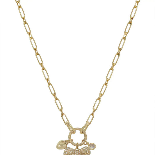 Bow Bling Charm