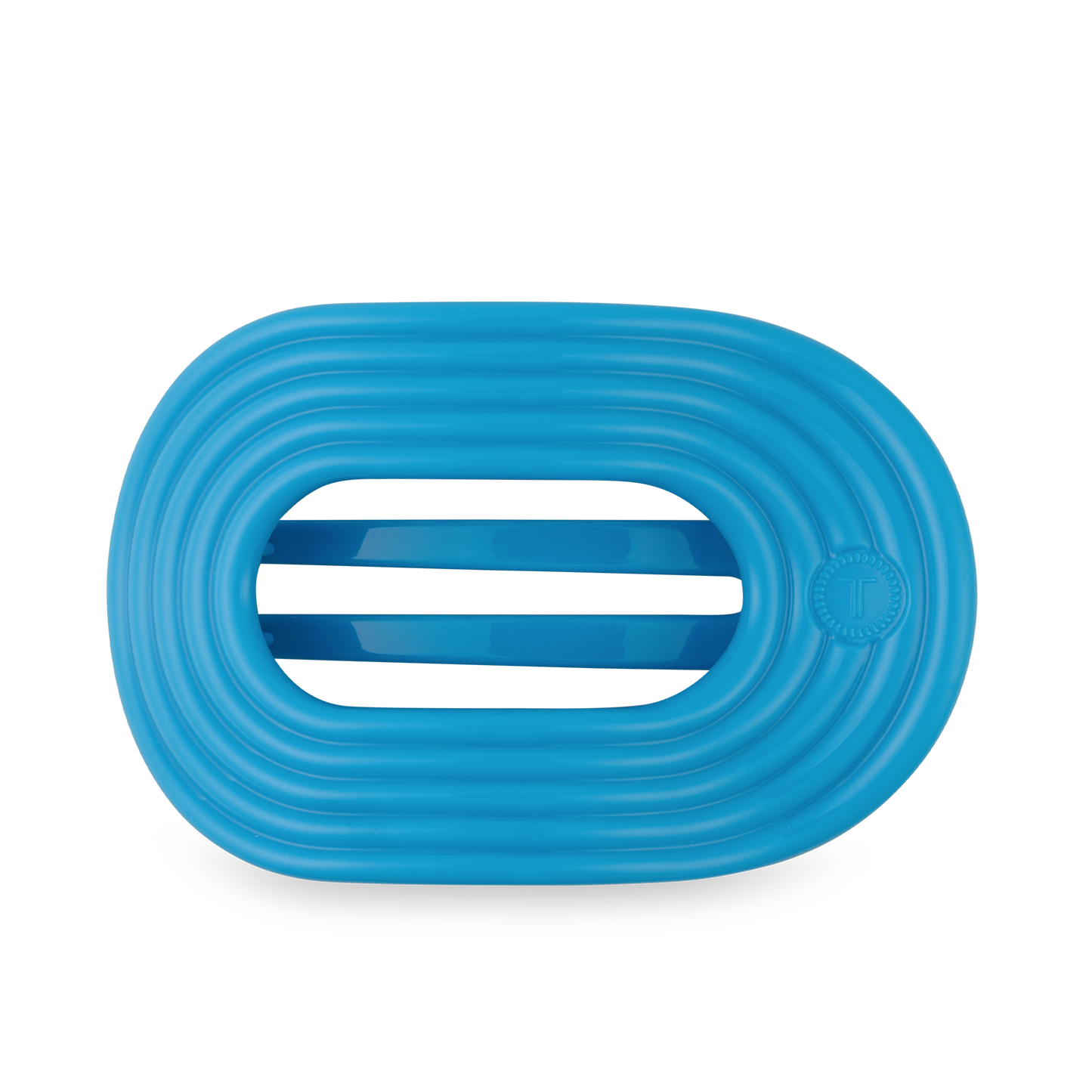 Flat Round Hair Clip | Large | Miami Vice