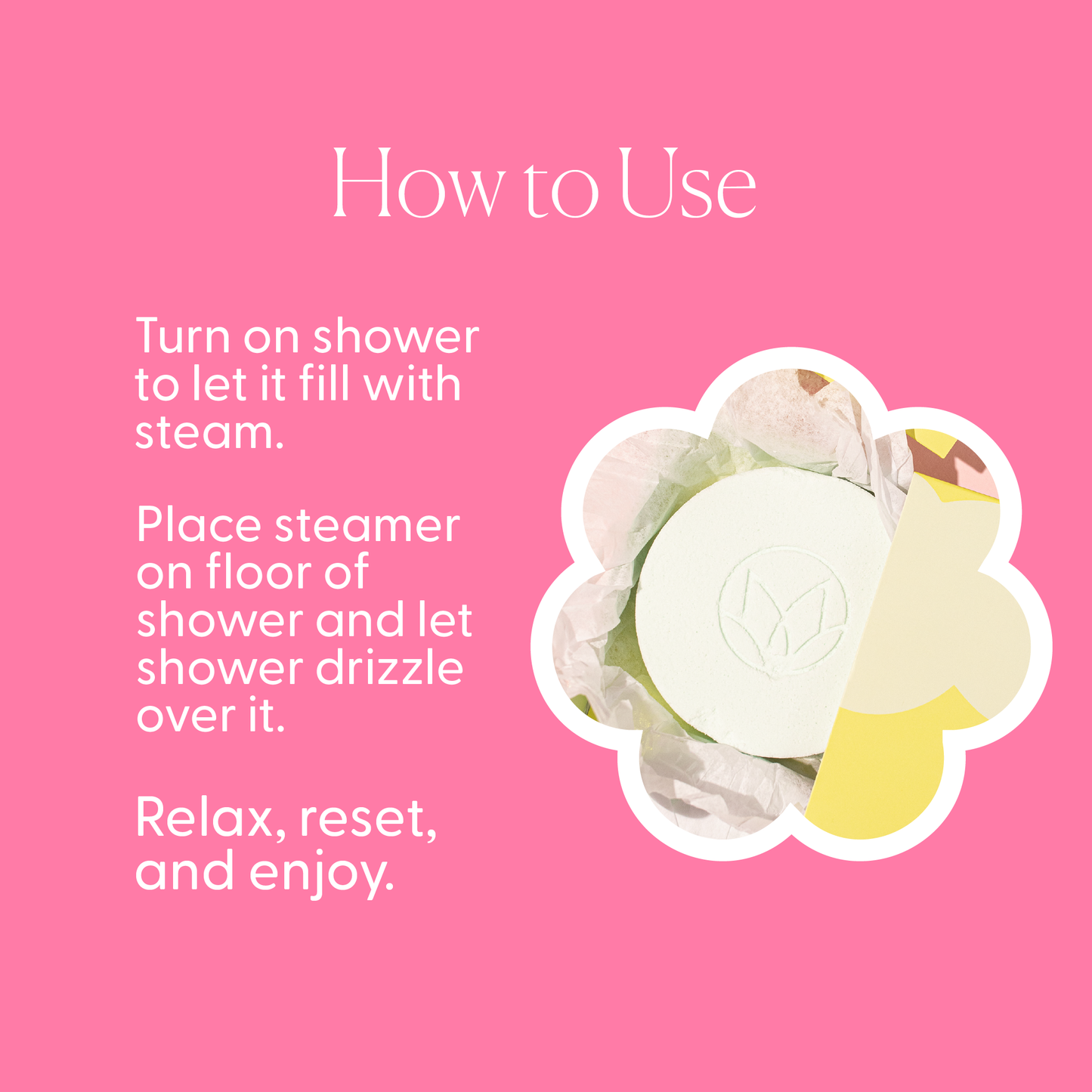 Sea Salt and Grapefruit Shower Steamers