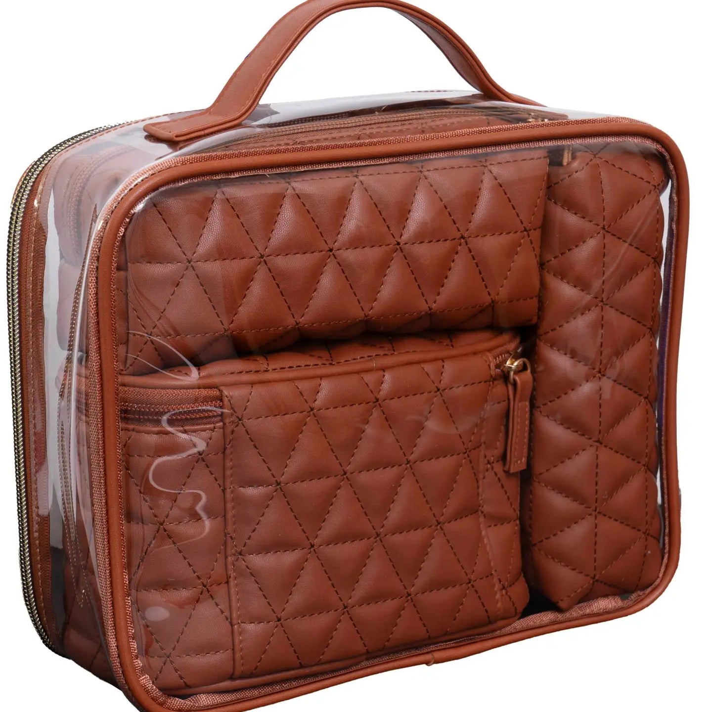 Cosmetic Case Trio w/travel tolitries