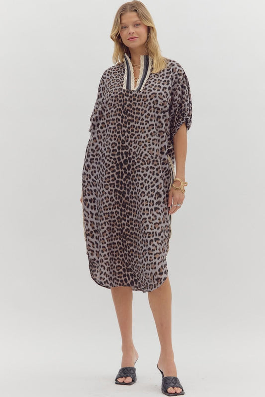Animal Print Dress