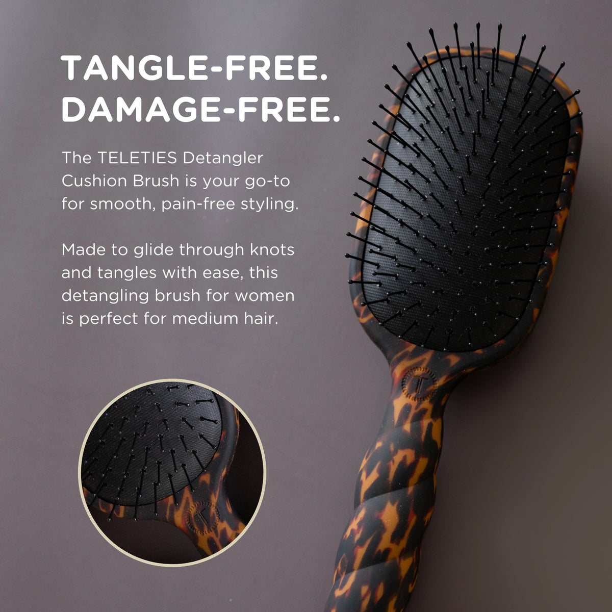 Teleties - Detangler - Full Size - Medium Hair