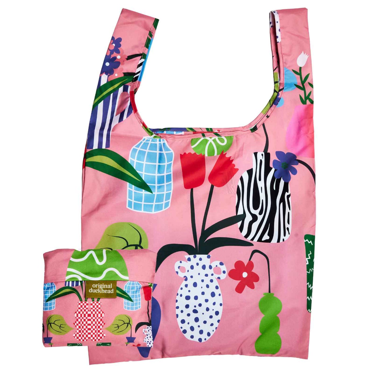 Recycled Fabric Reusable Shopping Bag