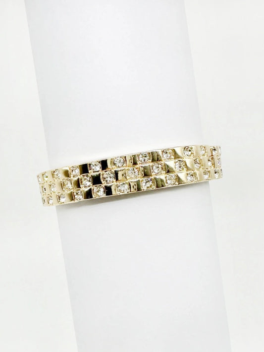 Gold Crystal Square