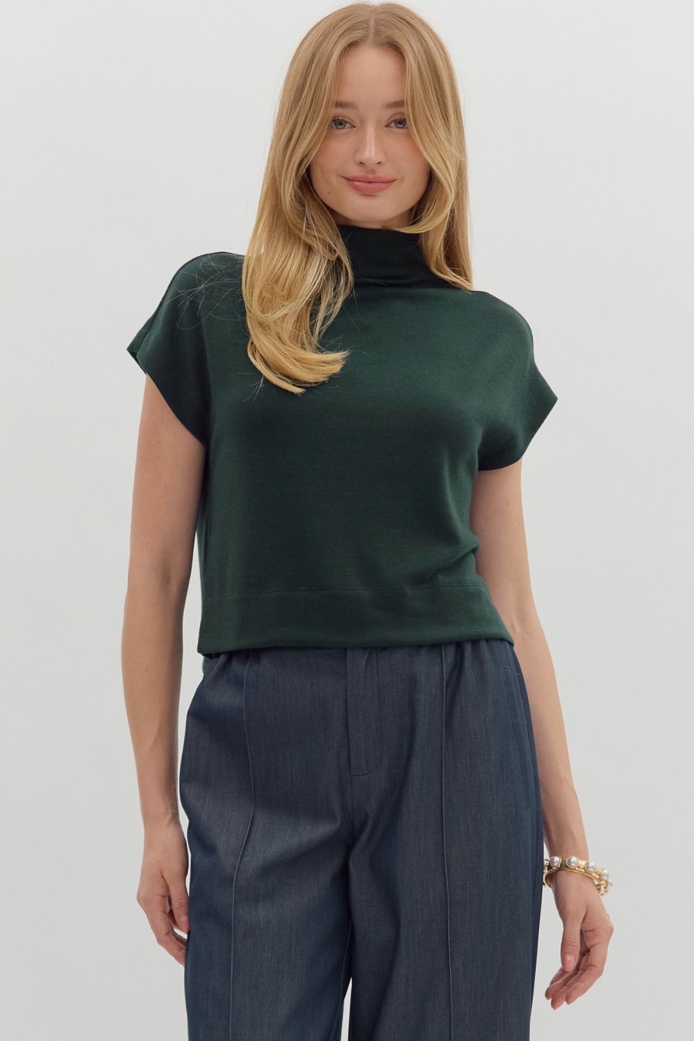 Mock Neck Sweater