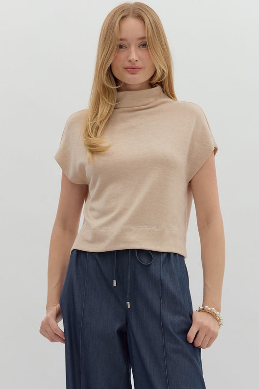 Mock Neck Sweater