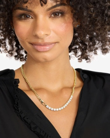 Julian Loves Diamonds Necklace 18"